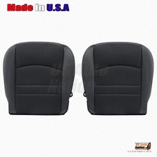 Driver-passenger Bottom Clothleather Cover Bk 2013-18 For Dodge Ram 1500 Sport
