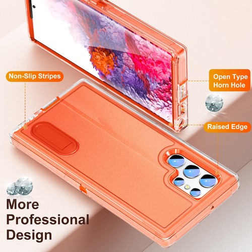 Für Samsung Galaxy S22 Ultra S22+ Kickstand Case Stoßfest Hybrid Hard Cover - Bild 45 von 49