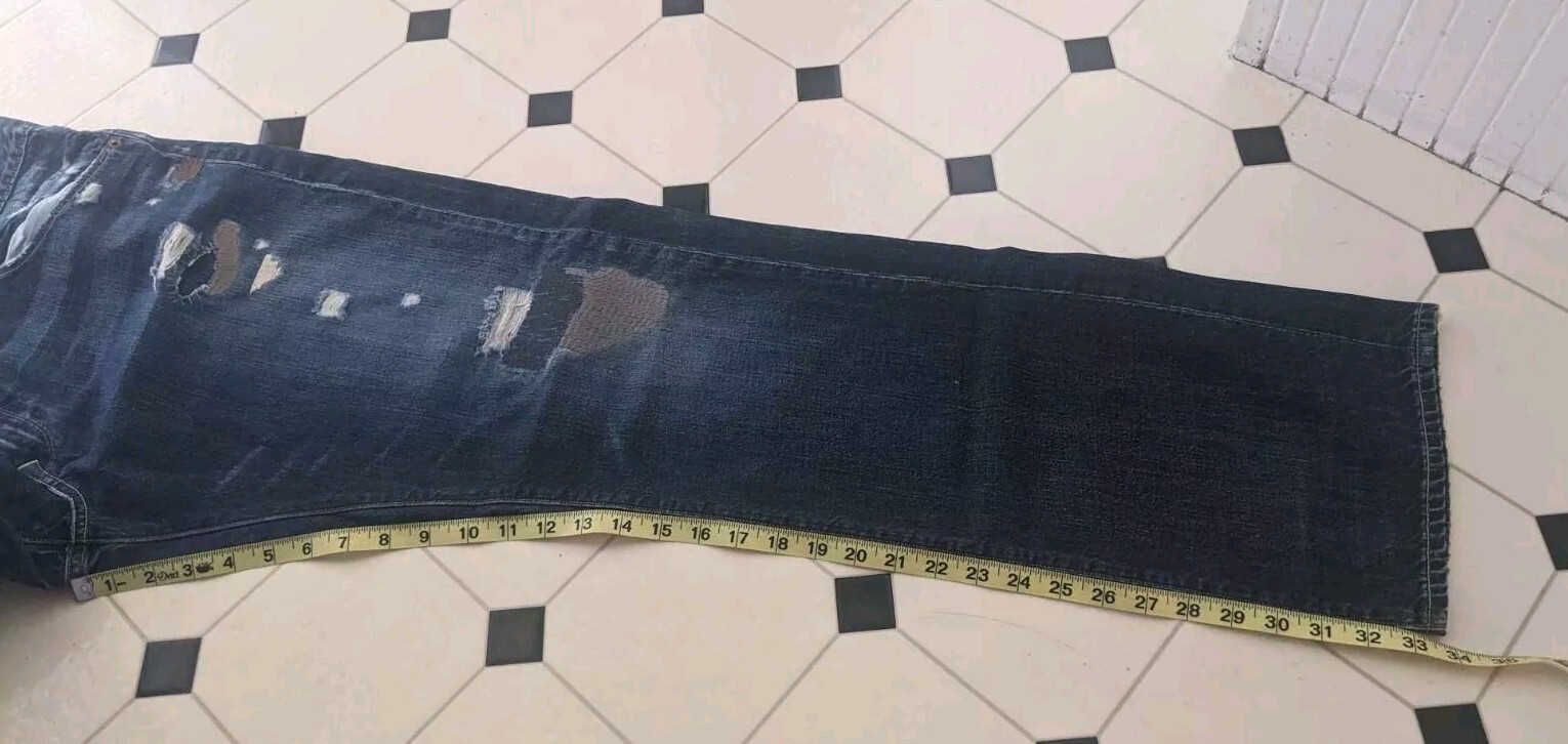 LEVI'S CAPITAL E HESHER REGULAR STRAIGHT 'REPAIRE… - image 12