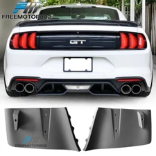 Fits 18-23 Ford Mustang GT Only Rear Bumper Diffuser Valance Aero Foil Cover Kit