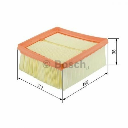 Cartuccia Filtro Aria Motore Bosch Air Filter - F026400110
