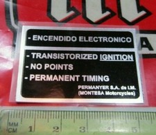 Décalque D'Allumage Électronique Transistorisé #9