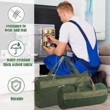 Large Tool Bag with Zipper, Multipurpose Utility Oxford Tool Pouch Heavy Duty US