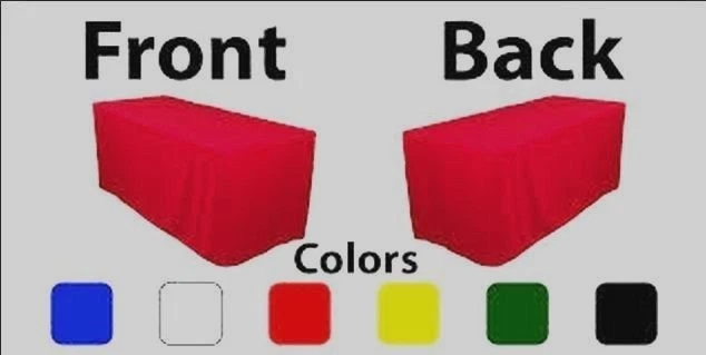 TABLECLOTH MARKET 5' ft. Fitted Polyester Table Cover Wedding Banquet Event Tablecloth 21 COLORS