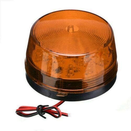 12V LED Blitzlicht Warnlicht Alarmanlage Alarm Blitzer Signalleuchte Blinklicht - Bild 10 von 16