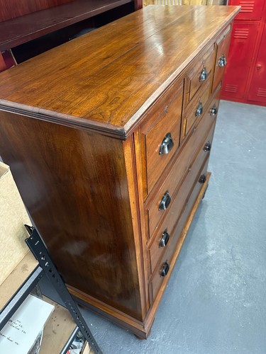 Grand | Antique | Edwardian Manner | Australian | Woodcrafted | CHEST OF DRAWERS - Picture 22 of 24