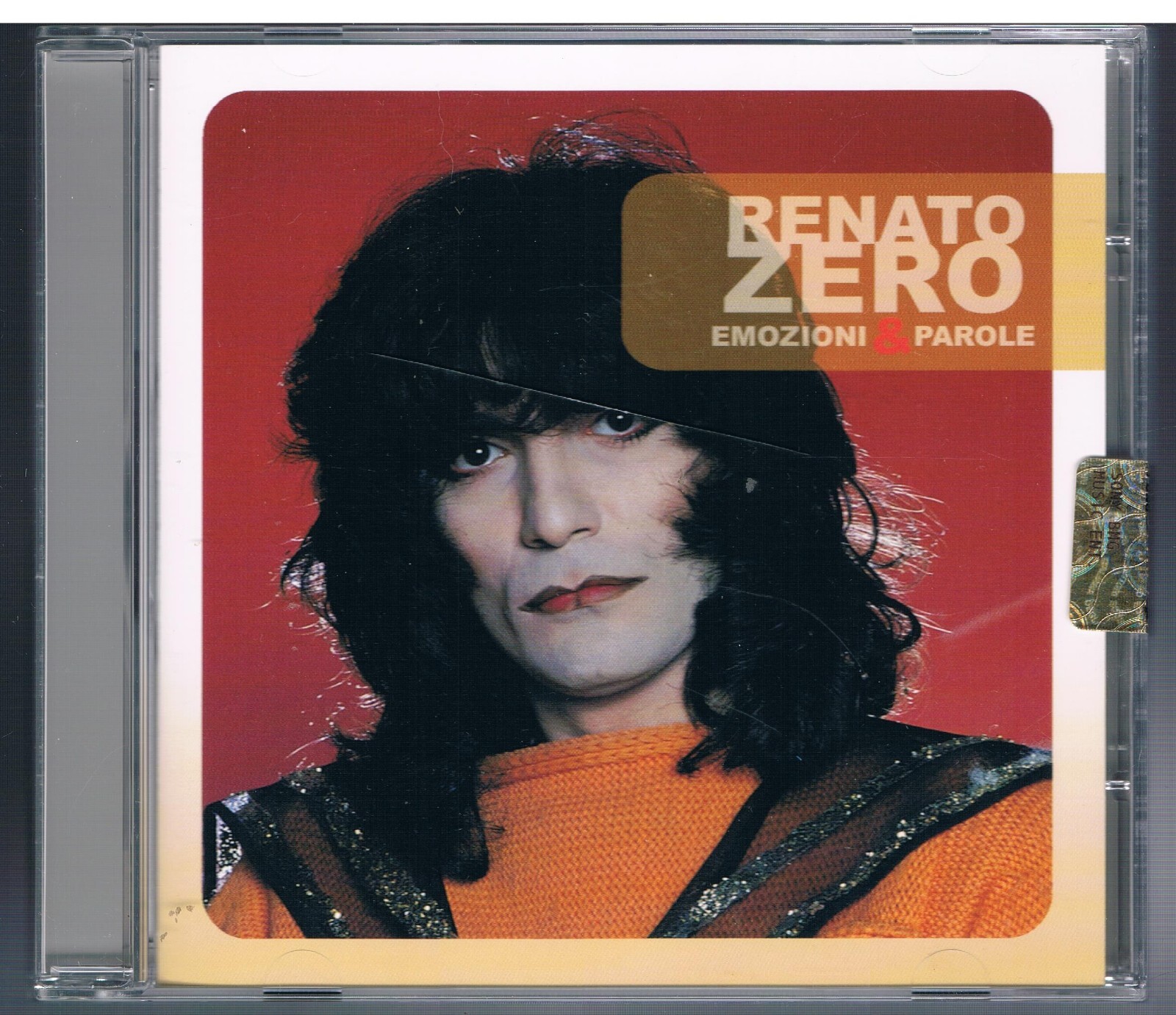 RENATO ZERO EMOZIONI & PAROLE CD F.C.  NUOVO!!!