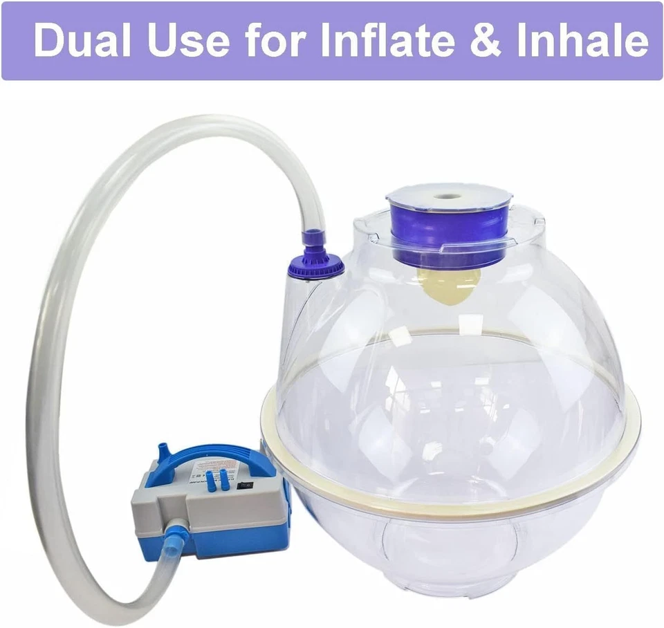 Kit Relleno Globo Grande Transparente Máquina Relleno Globo con Tubo Flor Foto 4 de 4