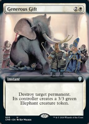 MTG GENEROUS GIFT EXC - REICHLICH GESCHENK - CMR-X EN - MAGIC