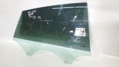 Used Rear Right Door Glass Rear fits: 2012 Audi A7 w/o laminated glass Rear Righ