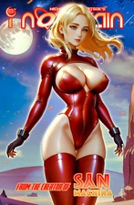 Michele Hartsoe NOVAKAIN #1 CVR.-B - RARE  HEAVY METAL SCI-FI ACTION COMIC