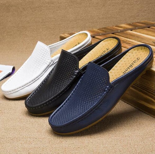 Fashion Men's Half Silpper Loafers 