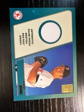 HIDEO NOMO baseball card patch game worn boston red sox jersey #ttr-hr