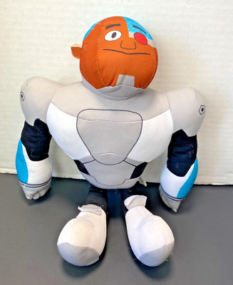 Teen Titans Go CYBORG 9'' Plush Figure Doll Soft DC Comics