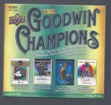 UPPER DECK GOODWIN CHAMPIONS 2021 FACTORY SEALED HOBBY BOX