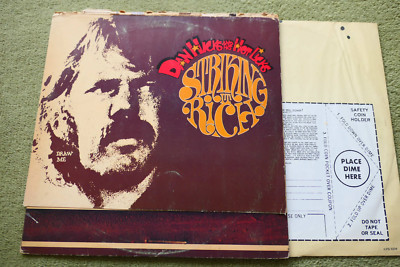 DAN HICKS & HIS HOT LICKS   STRIKING IT RICH! LP   EXC/VG+ A2/B1 UK 1972 BLUES