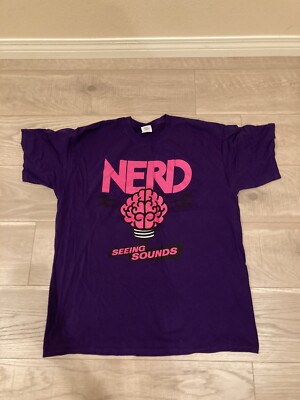 N.E.R.D Seeing Sounds Tee Vintage XL | eBay