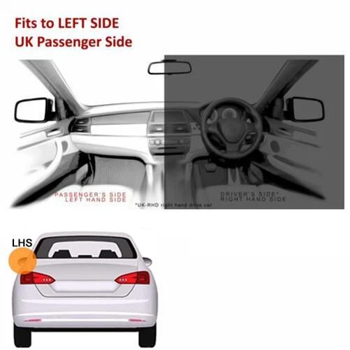 LHS IVECO Daily 2015 to 2024 Complete Wing Mirror Electric Unit ( SHORT Arm ) - image 2 of 4