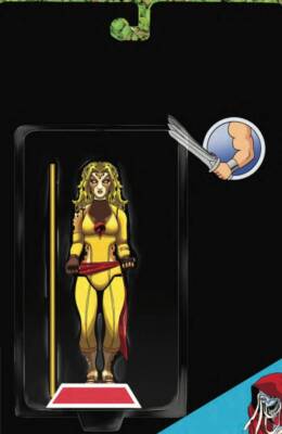 THUNDERCATS #5 VARIANT CVR Q 15 COPY INCV ACTION FIGURE VIRGIN DYNAMITE