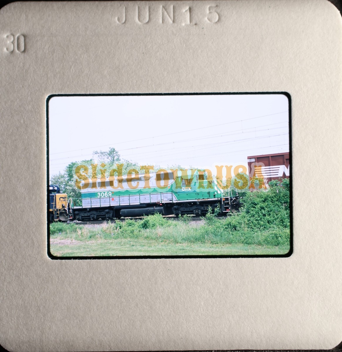 Vtg 2015 Train Slide 3069 CITX Engine X1C007 | eBay