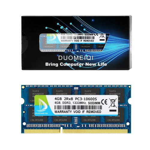 DUOMEIQI DDR3 Ram 8GB Kit 2X4GB PC3-10600S DDR3 1333Mhz 2Rx8 Dual Rank PC3 10... - Picture 6 of 6