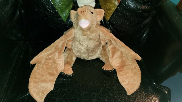 realistic bat plush
