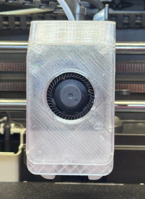 Anycubic Kobra1 3D Printer print head cover with fan