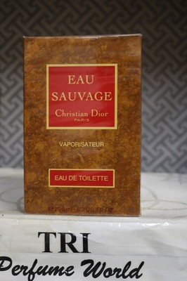 EAU SAUVAGE Christian Dior Eau de Toilette Men Spray 6.7 fl. oz. Sealed Vintage