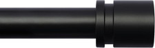 Curtain Rods for Windows 16 to 120 Inches Adjustable Length 1 Inch Diameter Wind