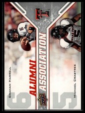 2009 Upper Deck Draft Edition Graham Harrell / Michael Crabtree #240