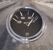 Vintage Stewart Warner 2 18 9 Volt Electric Temp Gauge 100-230 - 89114465dhi Vintage Stewart Warner 2 18 9 Volt Electric Temp Gauge 100-230 - 89114465dhi