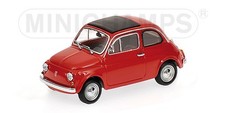 Minichamps 400121602 1/43 FIAT 500 1965 RED Model Car From Japan LIMITED