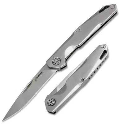 MAGNUM Shiny 42a Taschenmesser EDC Slipjoint 8Cr13MoV Edelstahl Griff 01SC086 - Bild 1 von 4