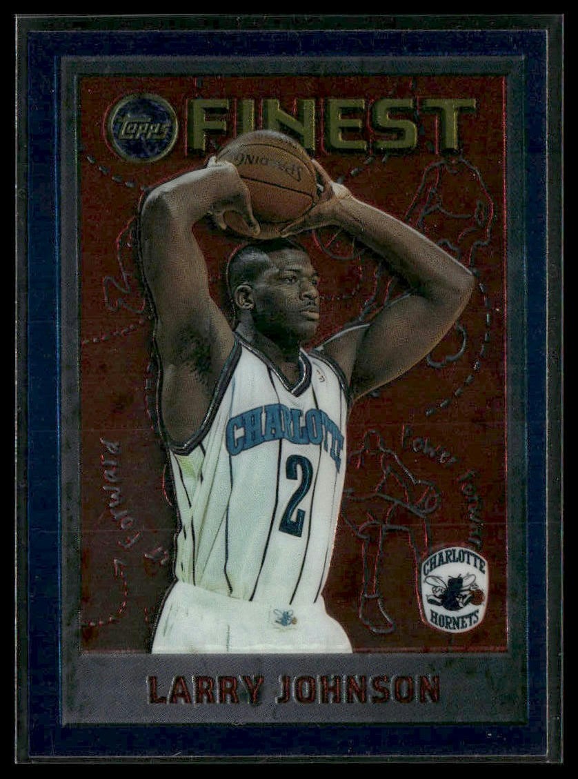 1995-96 Finest #233 Larry Johnson