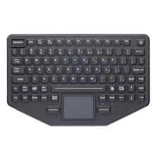 iKey Red Backlit Rugged Wired USB Keyboard w/Touchpad for Panasonic ToughBook
