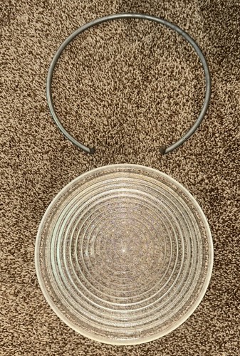 Glass 8 Inch Fresnel Wide Angle Lenslite Stage Light w/lock ring