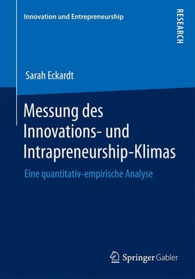 Messung des Innovations- und Intrapreneurship-Klimas Sarah Eckardt Taschenbuch