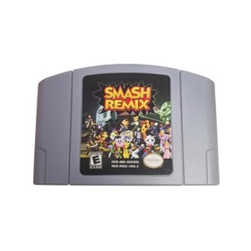 Smash Remix V1.5.2 - Nintendo 64 (N64) Retro gaming Rare collectible
