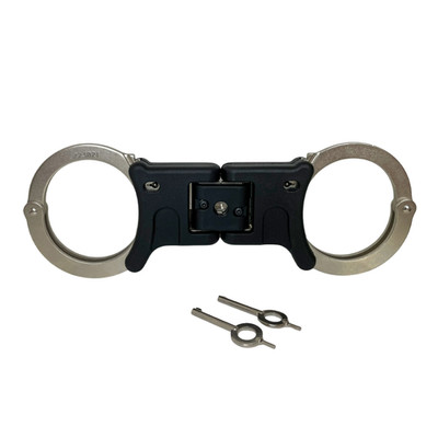TCH 852 Rigid Folding Handcuffs   Twinlock