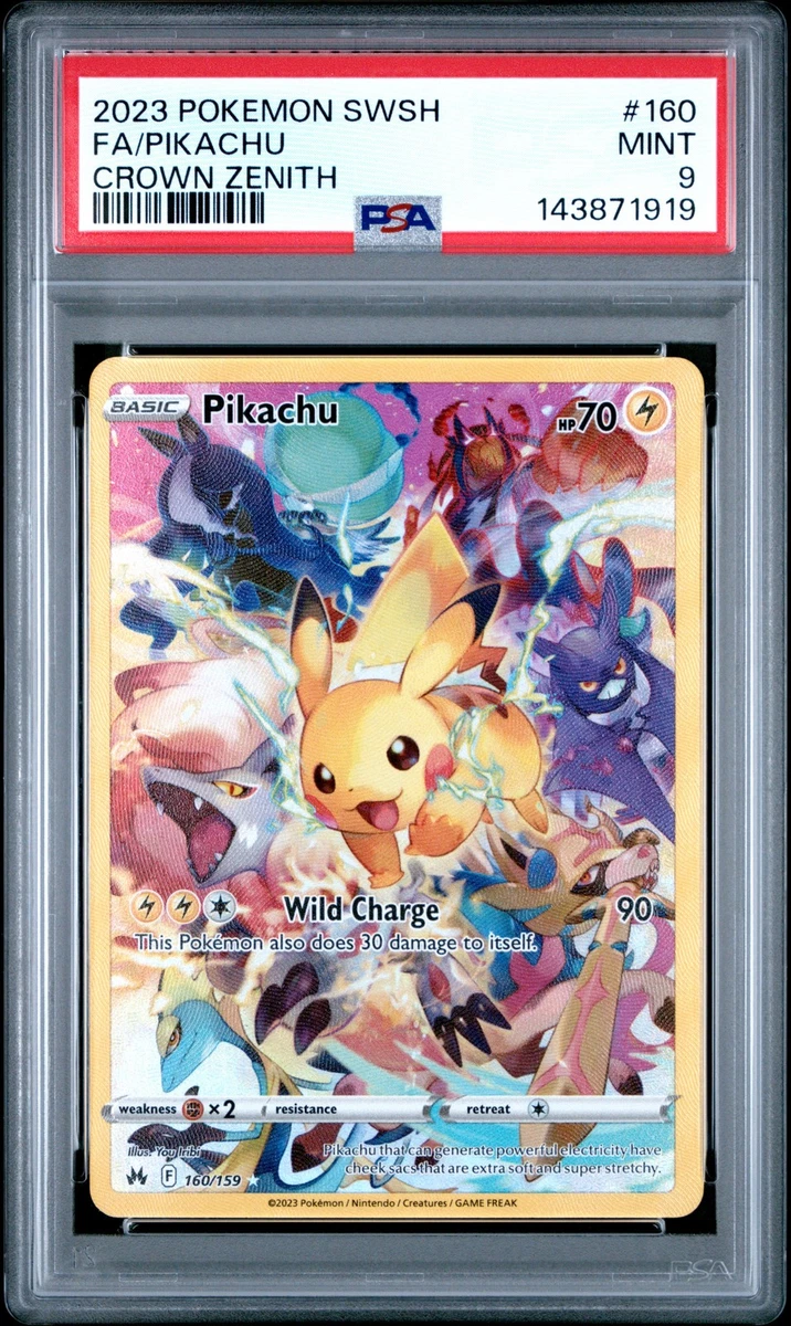 Pikachu 160/159 Crown Zenith for sale | eBay