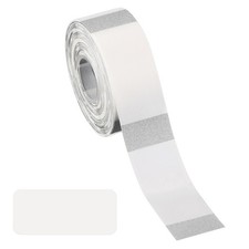 1.2x0.6" Thermal Label Stickers Print Paper, 230 Tape/Roll Transparent