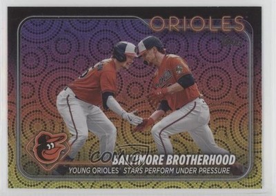 2024 Topps Series 2 Checklist Holiday Gunnar Henderson Adley Rutschman #378 10j2