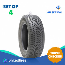 Set Of 4 Used 23565r17 Michelin Crossclimate 2 104h - 6.5-832