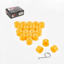20x Radschraubenkappen Abdeckkappen Radmuttern Set 17 mm gelb für KIA PKW