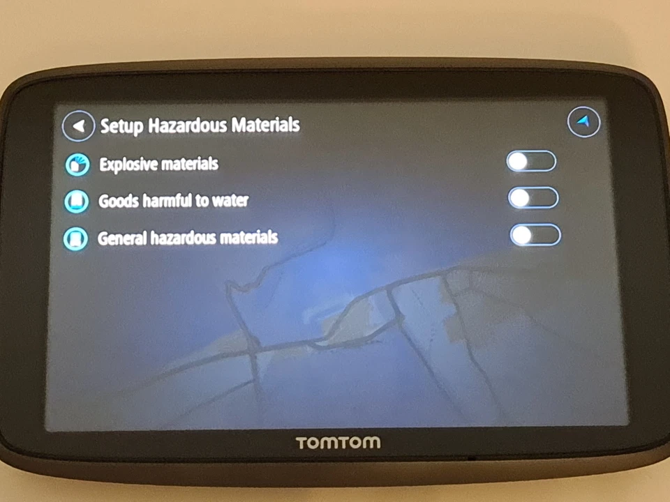 TomTom Professional LKW LKW Hazmat Van 6200 Navi Gratis EU Karten WiFi Bus Reisebus - Bild 4 von 4