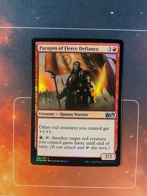 Paragon of Fierce Defiance - Foil  - Magic 2015 - Magic the Gathering - MTG