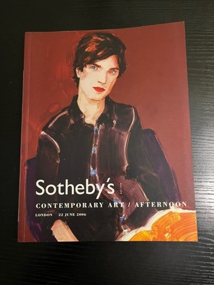 2006 Sotheby's Contemporary Art  Afternoon London June 22, 2006