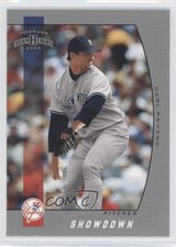2005 Donruss Team Heroes Showdown Silver 8/50 Carl Pavano #373 0v1