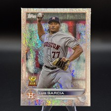 2022 Topps Series 2 - Luis Garcia #446 Foilboard /390 ROOKIE CUP HOUSTON ASTROS