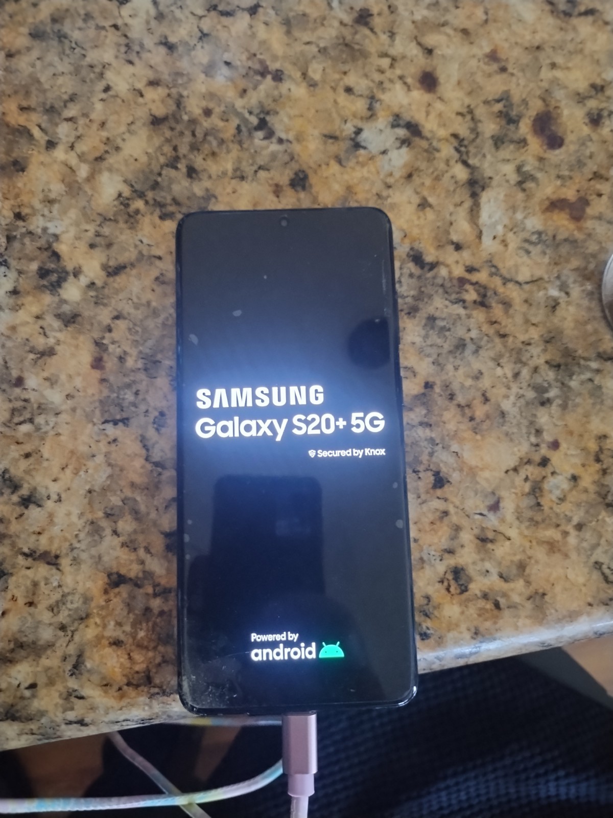Samsung Galaxy S20+5G 128GB Model SM-G986U Black For Parts Only